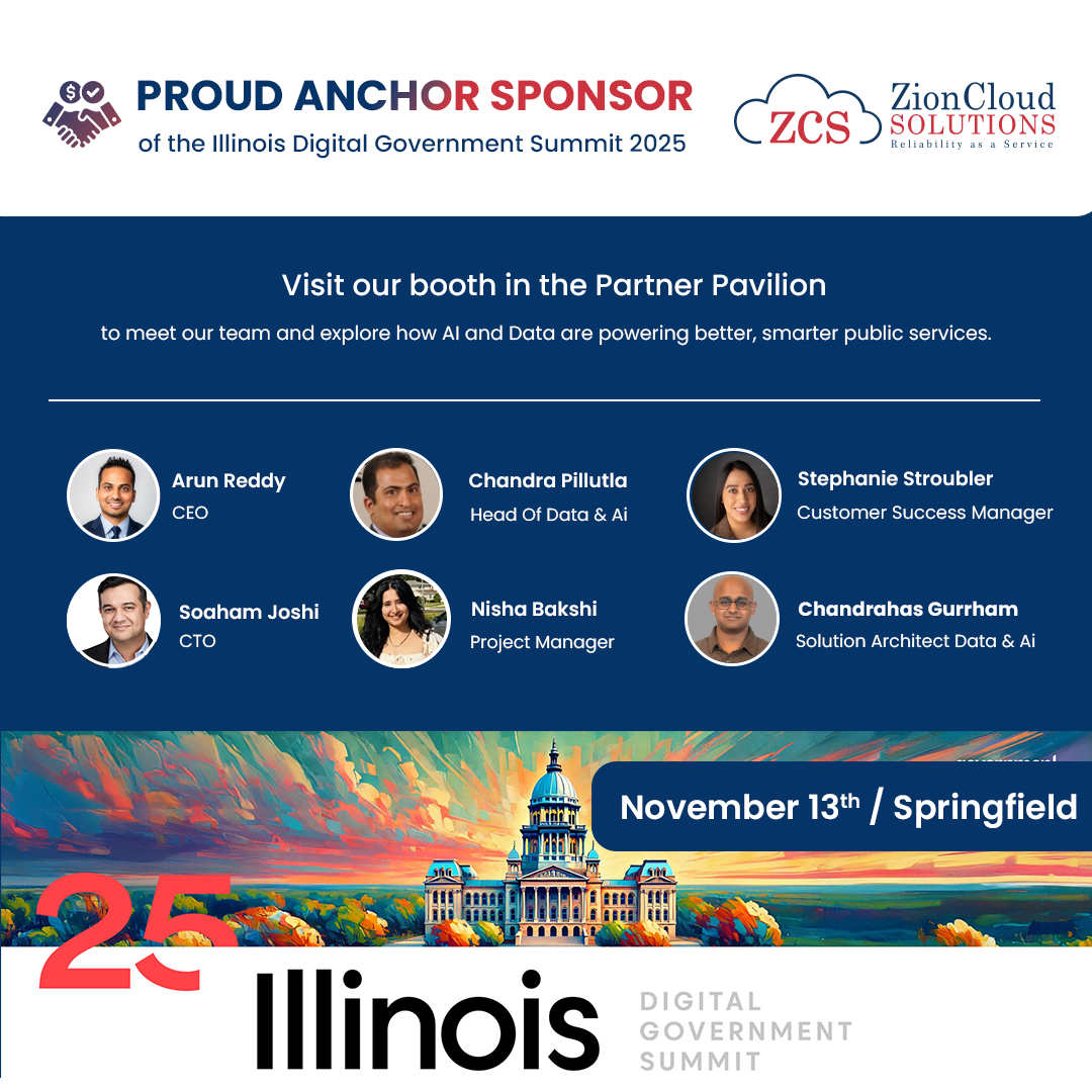 Zion Cloud Solutions at the Illinois Digital Government Summit 2025