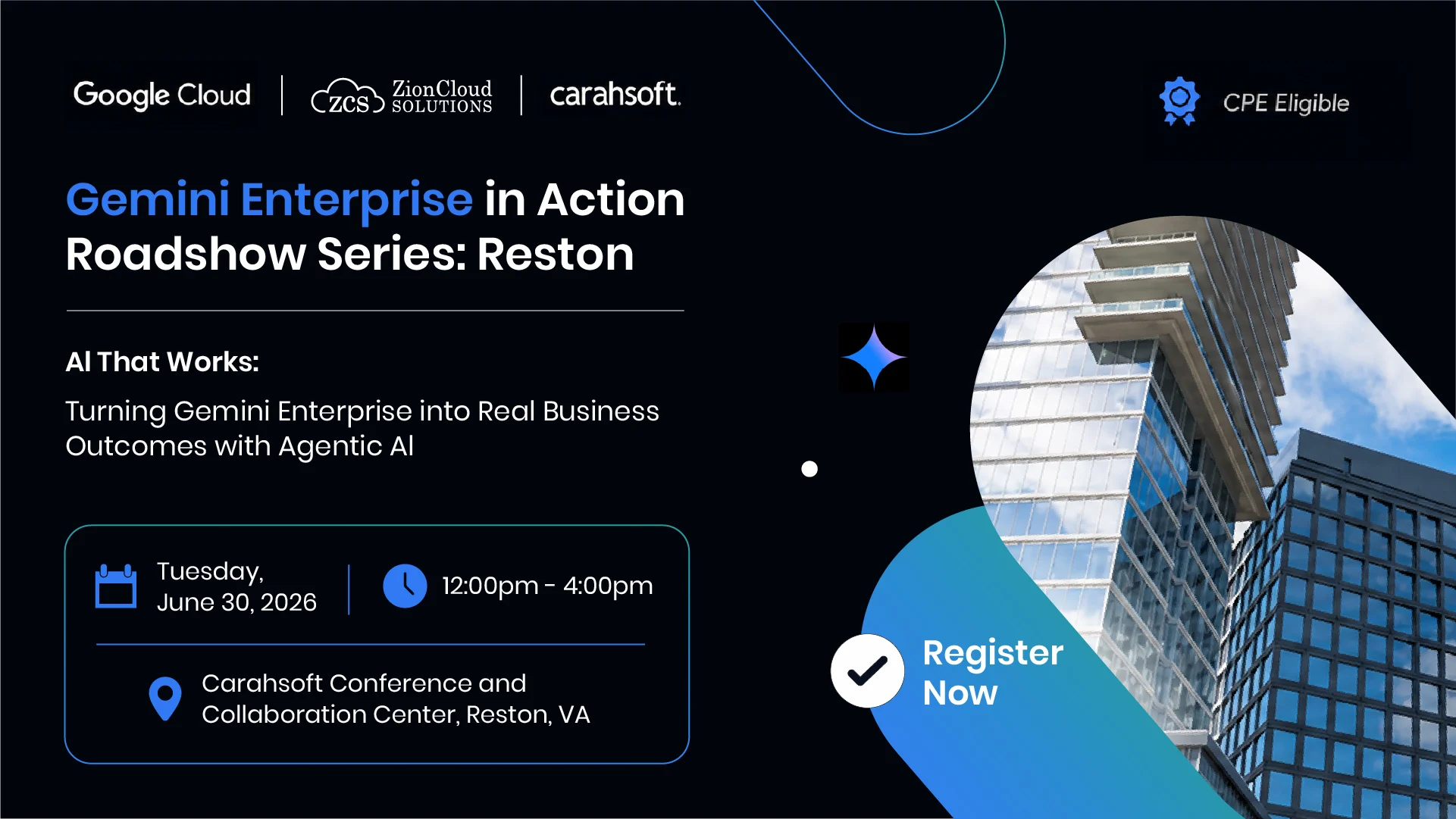 Gemini Enterprise in Action Roadshow Series
